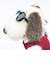 スヌーピー ジョークール マスコットキーホルダー (レッド) カレッジスタイルシリーズ SNOOPY