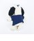 スヌーピー ジョークール マスコットキーホルダー (ブルー) カレッジスタイルシリーズ SNOOPY