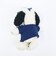 スヌーピー ジョークール マスコットキーホルダー (ブルー) カレッジスタイルシリーズ SNOOPY