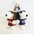 スヌーピー ジョークール マスコットキーホルダー (ブルー) カレッジスタイルシリーズ SNOOPY