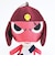 ケロロ軍曹 ギロロ伍長 Chibiぬいおすわり マスコット ぬいぐるみ