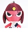 ケロロ軍曹 ギロロ伍長 Chibiぬいおすわり マスコット ぬいぐるみ