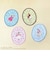 サンリオ × くらはしれい キキララ ダイカットハンカチ パープル Sanrio