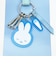 ミッフィー miffy キーリング ブルー キーホルダー シャーベットシリーズ