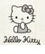 サンリオ ハローキティ マルシェバッグ モノクロ Sanrio