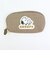 スヌーピー メガネケース ベージュチェック サガラワッペンシリーズ SNOOPY