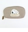 スヌーピー メガネケース ベージュチェック サガラワッペンシリーズ SNOOPY