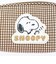 スヌーピー メガネケース ベージュチェック サガラワッペンシリーズ SNOOPY