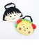 ちびまる子ちゃん フェイス型バッグチャーム ポーチ