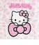 サンリオ ハローキティ ランチ巾着 ヒョウ柄(ピンク) 日本製 Sanrio