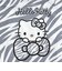 サンリオ ハローキティ ランチ巾着 ゼブラ柄 日本製 Sanrio