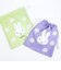 ミッフィー miffy 巾着 パープル ピスタチオ＆ラベンダーシリーズ