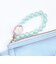 ミッフィー miffy フラットポーチ ブルー ビジューシリーズ
