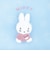 ミッフィー miffy フラットポーチ ブルー ビジューシリーズ