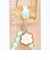 ミッフィー miffy アクリルカラビナ アイボリー ビジューシリーズ キーホルダー