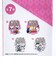 スヌーピー 75th トレーディングアクリルマグネット ピンク 全7種 コンプリートBOX 文具 日本製 SNOOPY