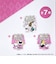 スヌーピー 75th トレーディングアクリルマグネット ピンク 全7種 コンプリートBOX 文具 日本製 SNOOPY