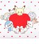 ポケットモンスター ハート 巾着(M) 日本製 ポケモン ポケピース