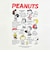 スヌーピー トートバッグ アイボリー PEANUTS 75th ルートート ROOTOTE SNOOPY