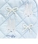 ミッフィー miffy ボックスポーチ ブルー キルティングパールシリーズ