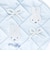 ミッフィー miffy ティッシュポーチ ブルー キルティングパールシリーズ