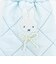 ミッフィー miffy カラビナ付きミニ巾着 ブルー キルティングパールシリーズ