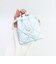 ミッフィー miffy カラビナ付きミニ巾着 ブルー キルティングパールシリーズ