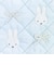 ミッフィー miffy 巾着 ブルー キルティングパールシリーズ