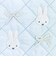 ミッフィー miffy 巾着 ブルー キルティングパールシリーズ