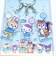 サンリオ ハローキティ × クッピーラムネ 3連アクリルキーホルダー 日本製 Sanrio
