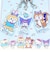 サンリオ クロミ × クッピーラムネ 3連アクリルキーホルダー 日本製 Sanrio
