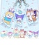サンリオ クロミ × クッピーラムネ 3連アクリルキーホルダー 日本製 Sanrio