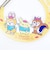サンリオ ポムポムプリン × クッピーラムネ アクリルカナビラキーホルダー (イエロー) 日本製 Sanrio