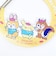 サンリオ ポムポムプリン × クッピーラムネ アクリルカナビラキーホルダー (イエロー) 日本製 Sanrio