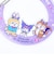 サンリオ クロミ × クッピーラムネ アクリルカナビラキーホルダー (パープル) 日本製 Sanrio