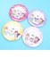 サンリオ ハローキティ × クッピーラムネ 缶ミラー (ピンク) 鏡 日本製 Sanrio
