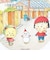 まる子とコジコジ 陶器コースター (冬) キッチン