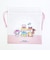 サンリオ マイメロディ × クッピーラムネ 巾着(M) (ピンク) 日本製 Sanrio