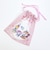 サンリオ マイメロディ × クッピーラムネ 巾着(M) (ピンク) 日本製 Sanrio