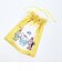 サンリオ ポムポムプリン × クッピーラムネ 巾着(M) (イエロー) 日本製 Sanrio