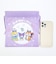 サンリオ クロミ × クッピーラムネ 巾着(M) (パープル) 日本製 Sanrio