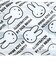 ミッフィー miffy クリアマルチケース(S) グレー