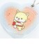 サンリオ JOCHUM(ジェオチャム) まめちぃ ハート型スライドミラー ジャンプ！スキップ！シリーズ JO1 Sanrio