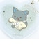 サンリオ JOCHUM(ジェオチャム) ピーハイ ハート型スライドミラー ジャンプ！スキップ！シリーズ JO1 Sanrio