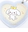 サンリオ JOCHUM(ジェオチャム) RURU ハート型スライドミラー ジャンプ！スキップ！シリーズ JO1 Sanrio