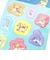 ディズニー くまのプーさん ぷっくりドームシール ブルー 文具 Disney