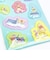 ディズニー くまのプーさん ぷっくりドームシール ブルー 文具 Disney