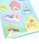 ディズニー くまのプーさん ぷっくりドームシール ブルー 文具 Disney