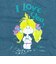 水森亜土 チェーン刺繍柄ゆったりシルエット半袖Tシャツ（M） ブルーストーン アパレル