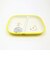スヌーピー スクエアプレート (イエロー) Giggle Tableシリーズ 食器 日本製 SNOOPY